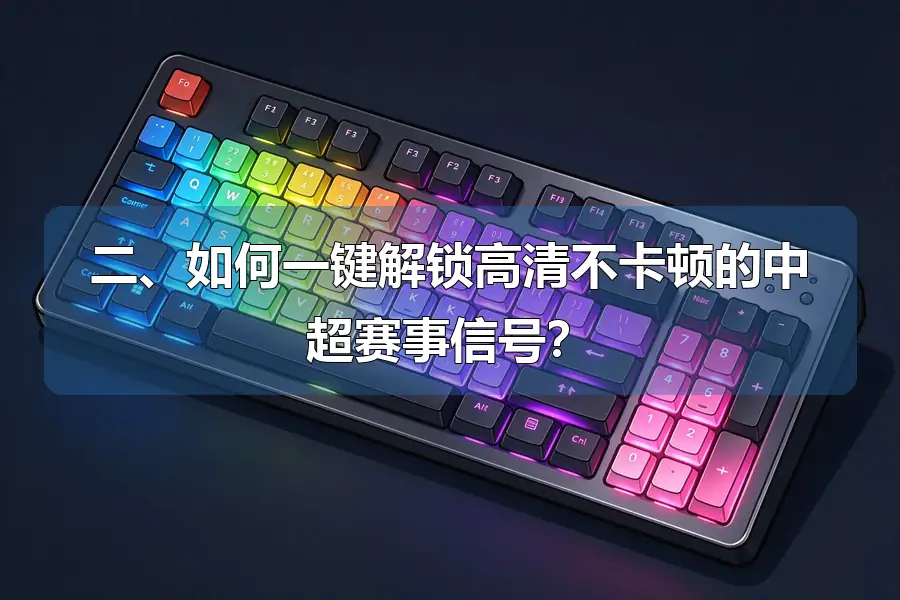 二、如何一键解锁高清不卡顿的中超赛事信号?